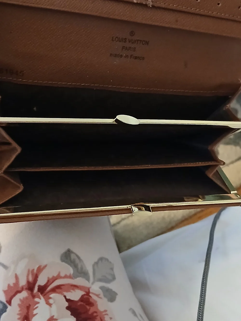 Louis Vuitton Monogram Continental Wallet in Brown and Tan